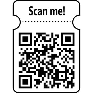 Scan me! QR code for QWcustoms social media